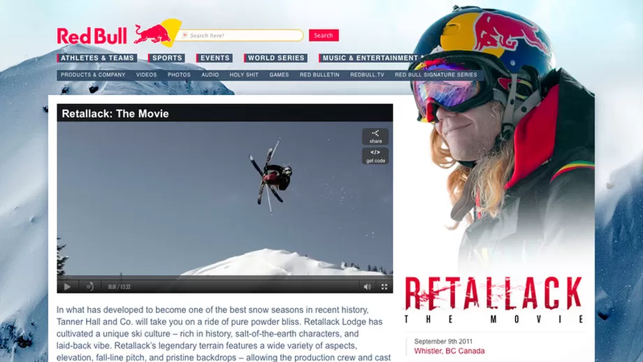 Red Bull: Retallack the Movie