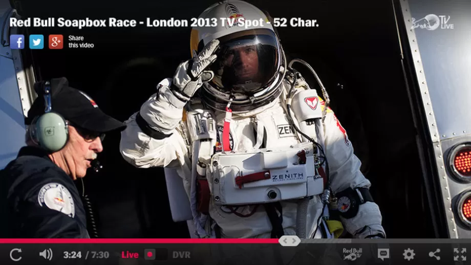 Red Bull: RBTV Video Player '13