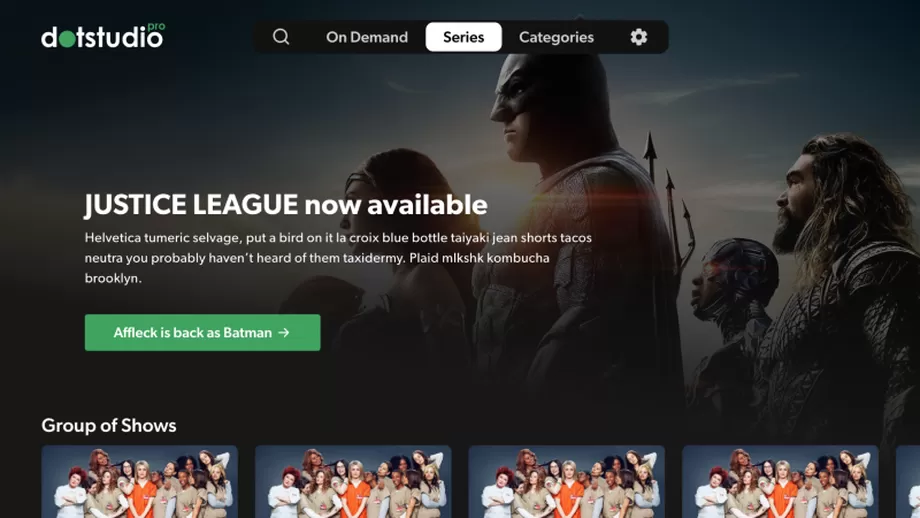Dot Studio Pro: Vizio App